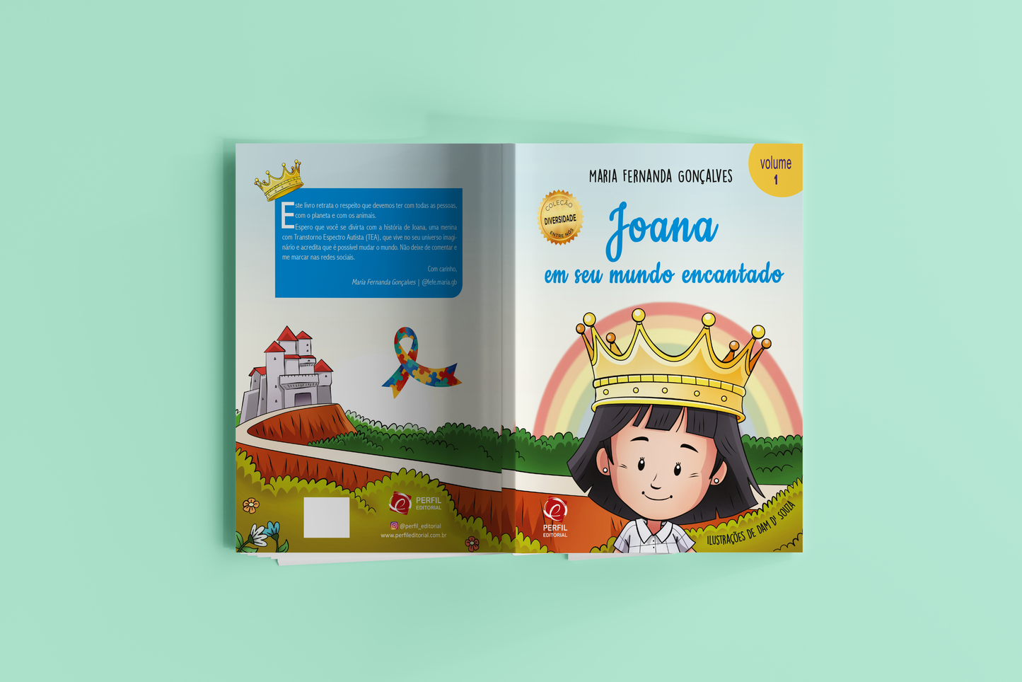 Joana em seu mundo encantado