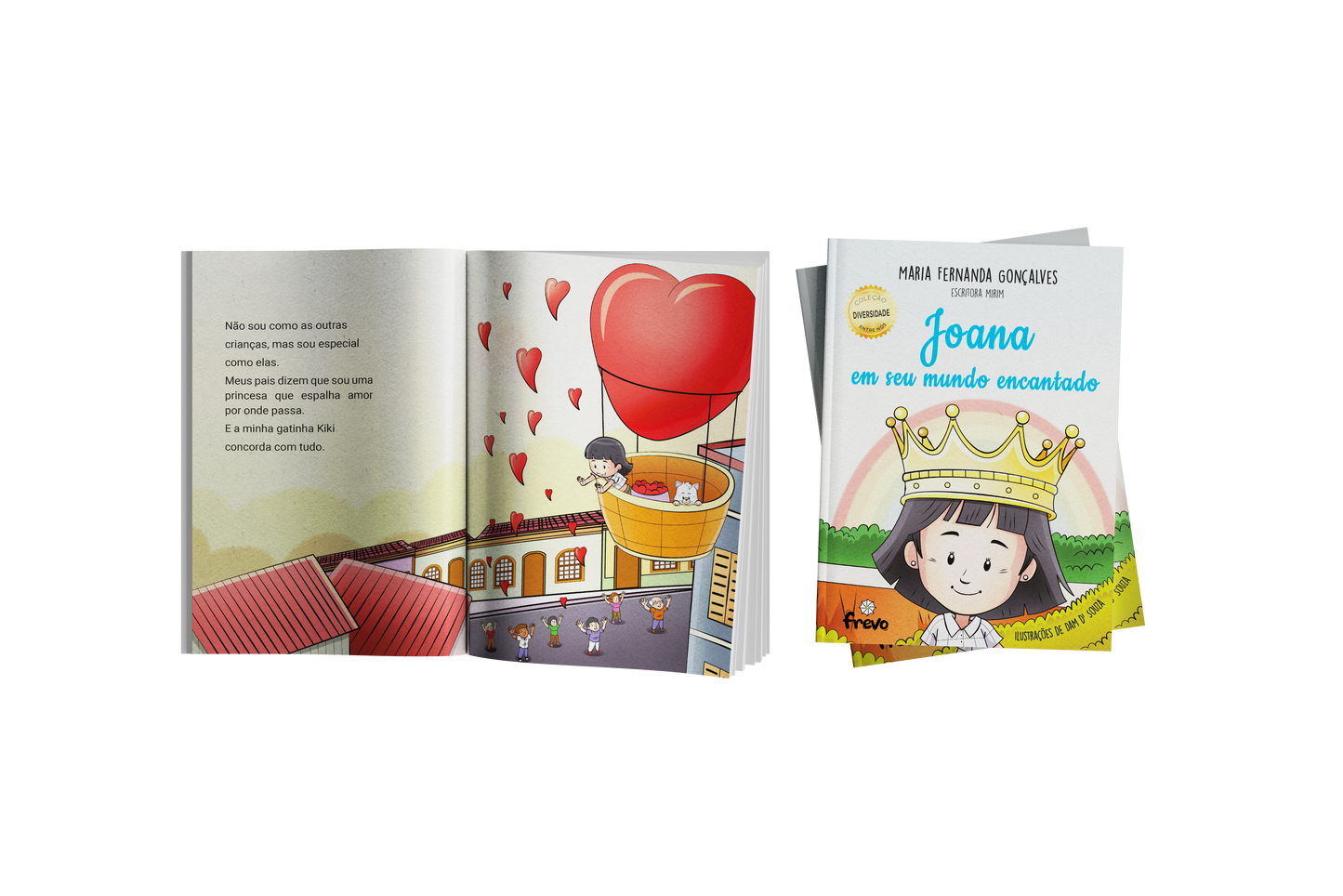 Joana em seu mundo encantado